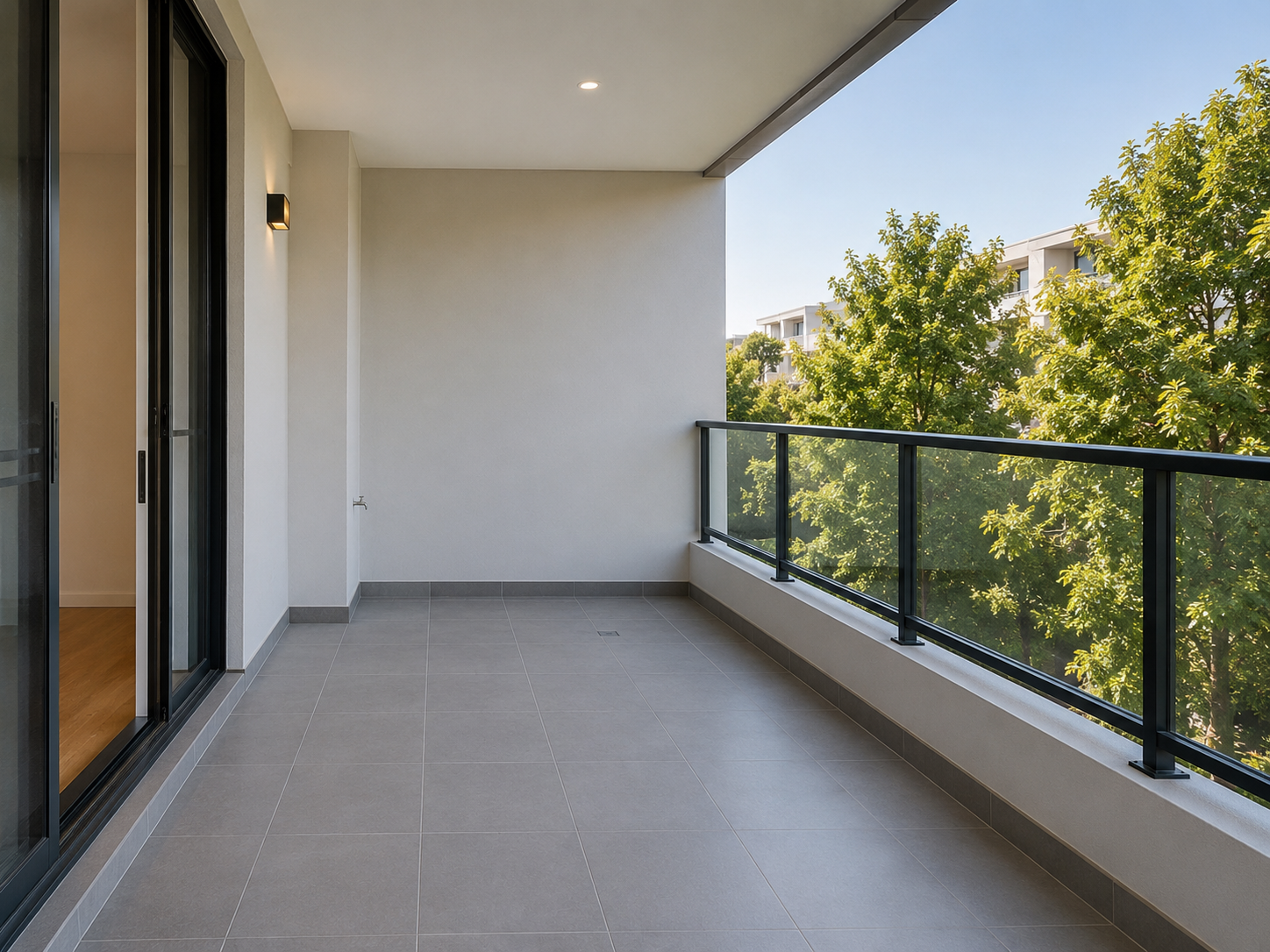 Balcony clean