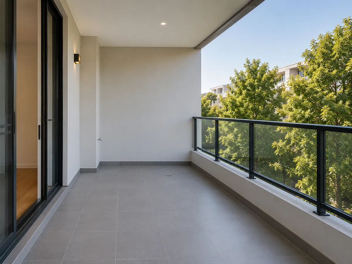 Balcony clean