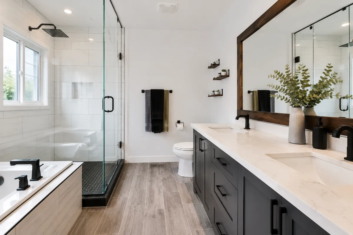 End of lease bathroom clean Footscray