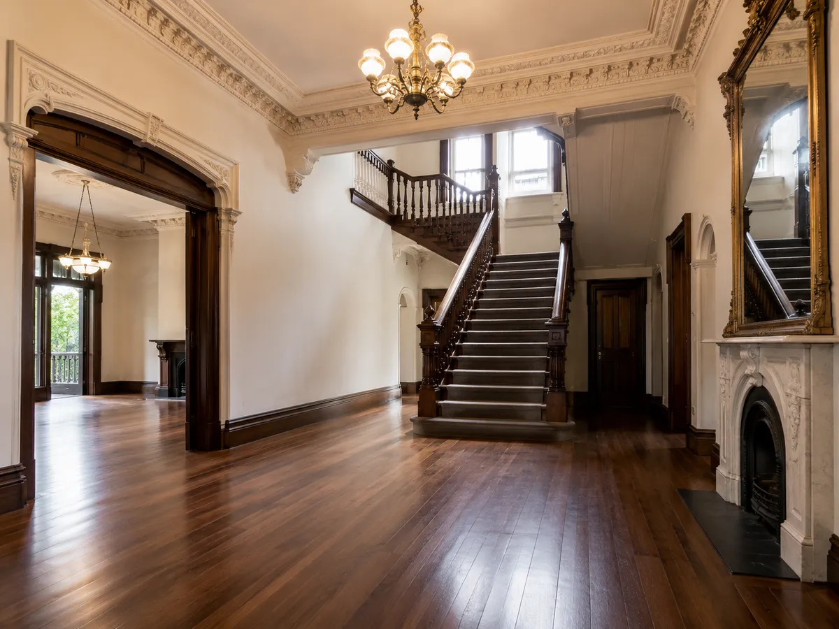 Old Victorian house end of lease clean